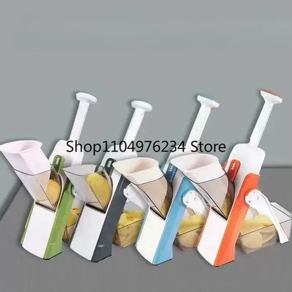 Cortador de verduras para cocina, herramienta manual ajustable para limón, pelador, utensilios de cocina, molinillo manual.