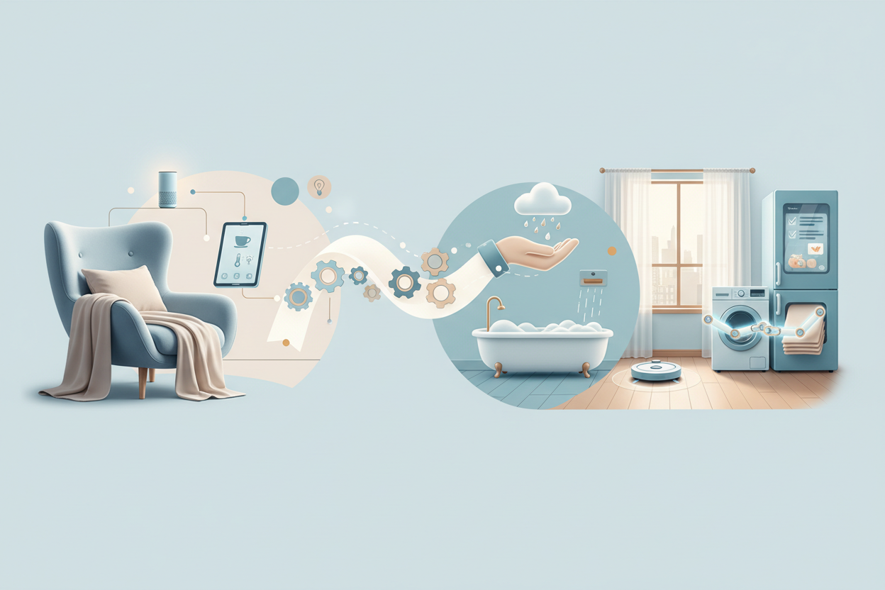 Banner de comodidad y automatización